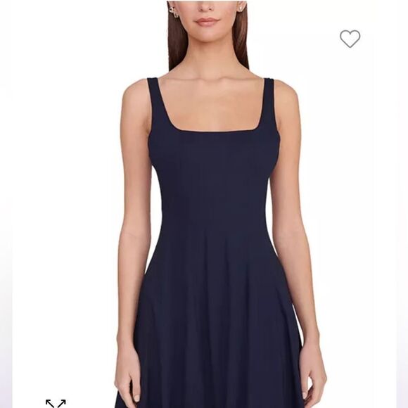 STAUD wells midi dress - Picture 2 of 6